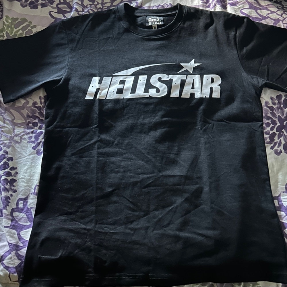 Black hellstar shirt all tag brand new